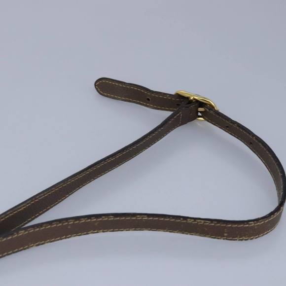 GUCCI GG Supreme Web Sherry Line Shoulder Bag PVC Beige Red 001 115 Auth 97895 - Picture 8 of 16